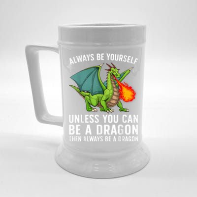 Cool Dragon Mythical Dragon Lovers Beer Stein