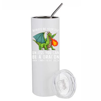 Cool Dragon Mythical Dragon Lovers Stainless Steel Tumbler