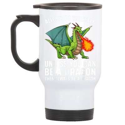 Cool Dragon Mythical Dragon Lovers Stainless Steel Travel Mug