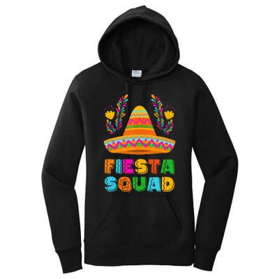 Cinco De Mayo Fiesta Squad Family Matching Women's Pullover Hoodie