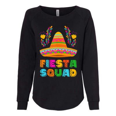 Cinco De Mayo Fiesta Squad Family Matching Womens California Wash Sweatshirt