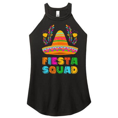 Cinco De Mayo Fiesta Squad Family Matching Women’s Perfect Tri Rocker Tank