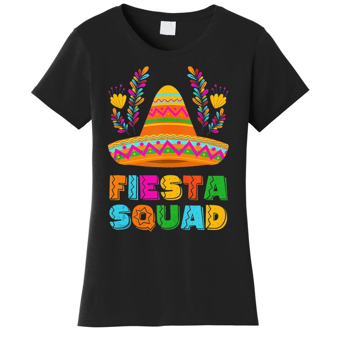 Cinco De Mayo Fiesta Squad Family Matching Women's T-Shirt