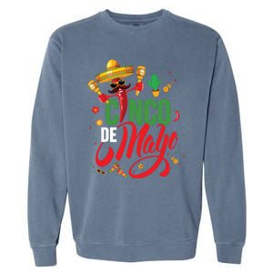 Cinco De Mayo Mexican Fiesta 5 De Mayo Garment-Dyed Sweatshirt