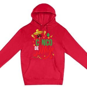 Cinco De Mayo Mexican Fiesta 5 De Mayo Premium Pullover Hoodie