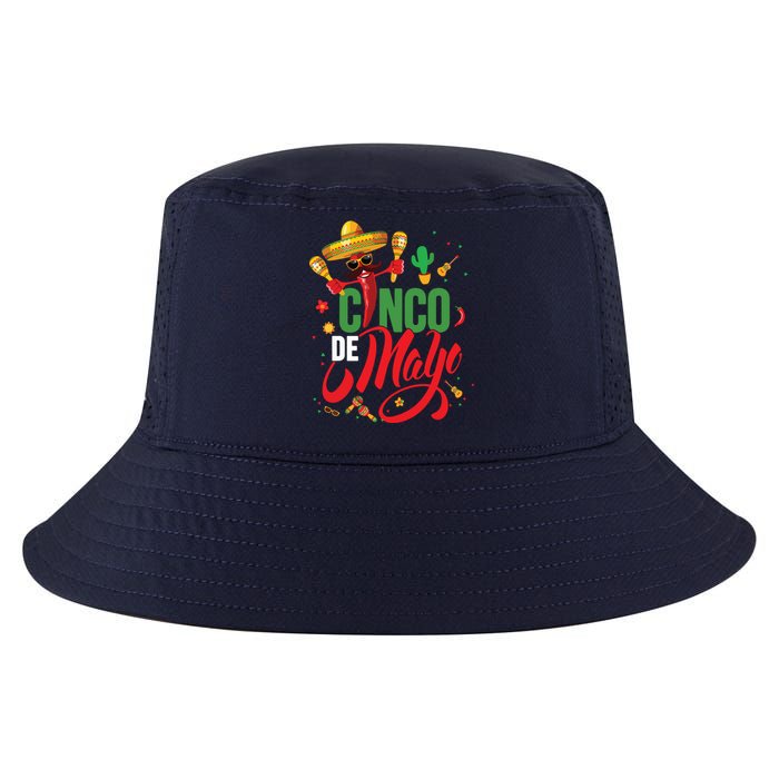 Cinco De Mayo Mexican Fiesta 5 De Mayo Cool Comfort Performance Bucket Hat