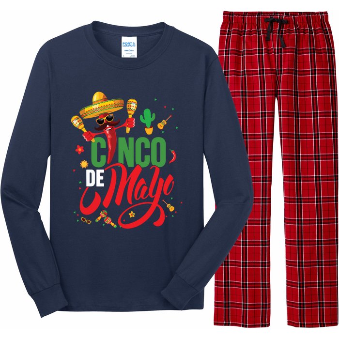 Cinco De Mayo Mexican Fiesta 5 De Mayo Long Sleeve Pajama Set