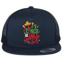 Cinco De Mayo Mexican Fiesta 5 De Mayo Flat Bill Trucker Hat