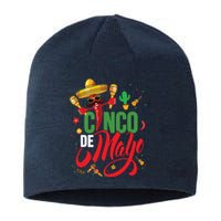 Cinco De Mayo Mexican Fiesta 5 De Mayo Sustainable Beanie