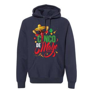 Cinco De Mayo Mexican Fiesta 5 De Mayo Premium Hoodie