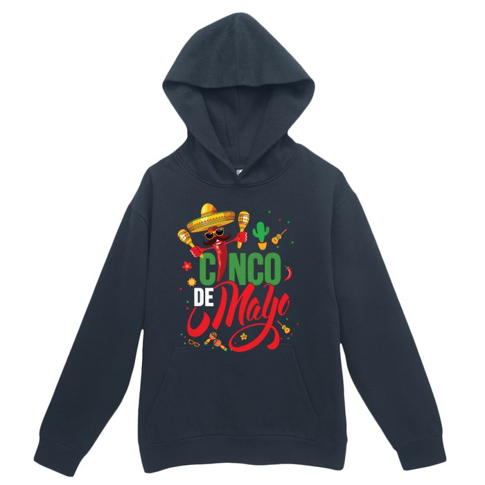 Cinco De Mayo Mexican Fiesta 5 De Mayo Urban Pullover Hoodie