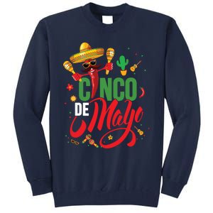 Cinco De Mayo Mexican Fiesta 5 De Mayo Tall Sweatshirt