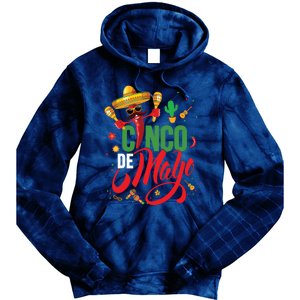 Cinco De Mayo Mexican Fiesta 5 De Mayo Tie Dye Hoodie