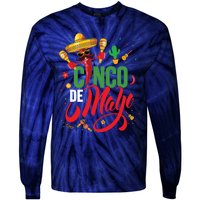 Cinco De Mayo Mexican Fiesta 5 De Mayo Tie-Dye Long Sleeve Shirt