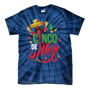 Cinco De Mayo Mexican Fiesta 5 De Mayo Tie-Dye T-Shirt