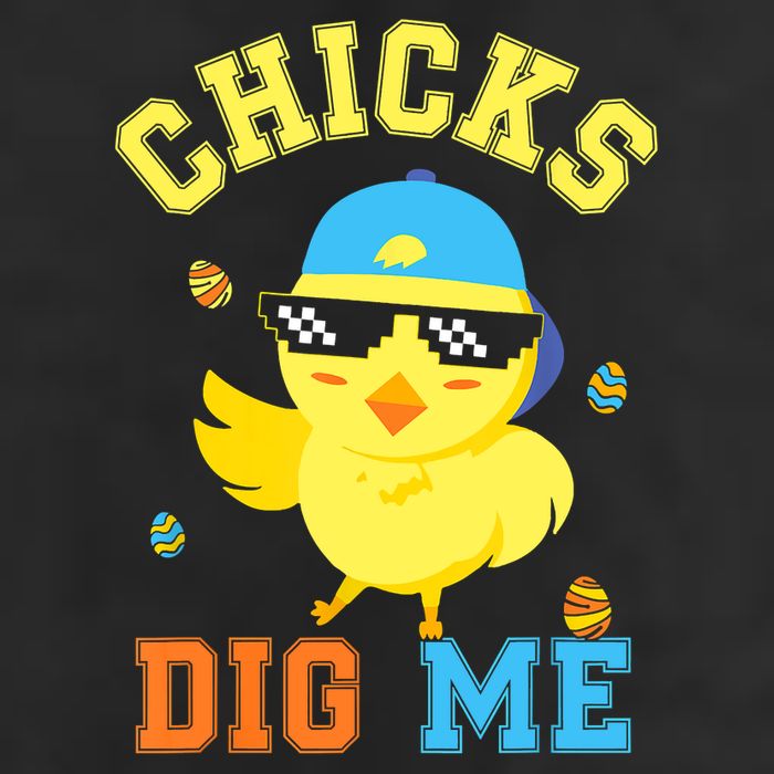 Chicks Dig Me Happy Easter Egg Hunt Funny Adult Drive Performance Visor