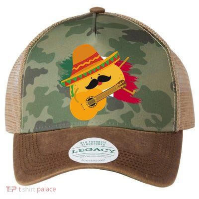Cinco De Mayo Taco Fiesta Mexico Flag Legacy Tie Dye Trucker Hat