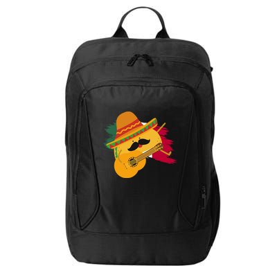 Cinco De Mayo Taco Fiesta Mexico Flag City Backpack