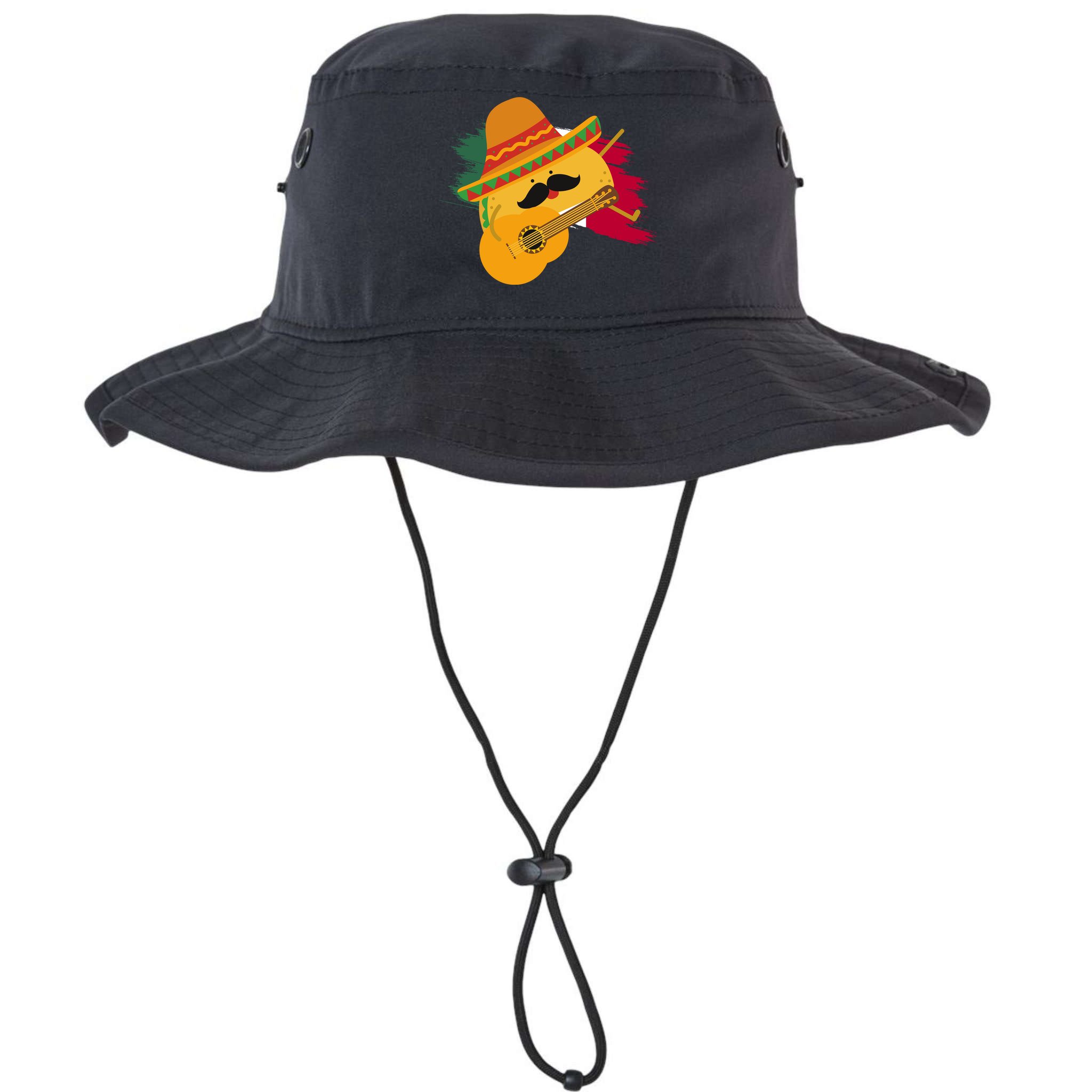 Cinco De Mayo Taco Fiesta Mexico Flag Bucket Hat
