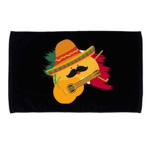 Cinco De Mayo Taco Fiesta Mexico Flag Microfiber Hand Towel