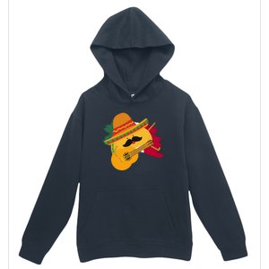 Cinco De Mayo Taco Fiesta Mexico Flag Urban Pullover Hoodie