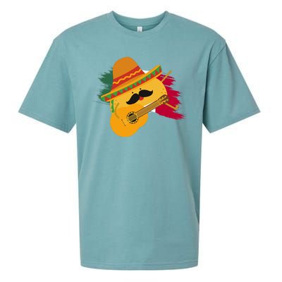 Cinco De Mayo Taco Fiesta Mexico Flag Sueded Cloud Jersey T-Shirt