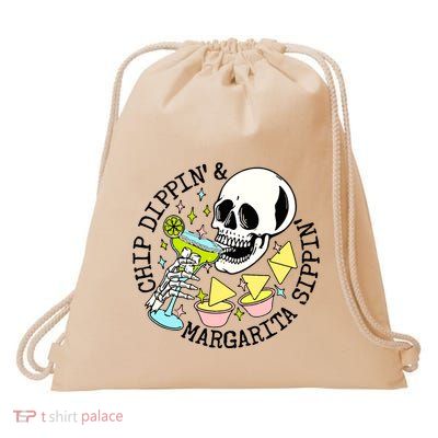 Chip Dippin Margarita Sippin Drawstring Bag