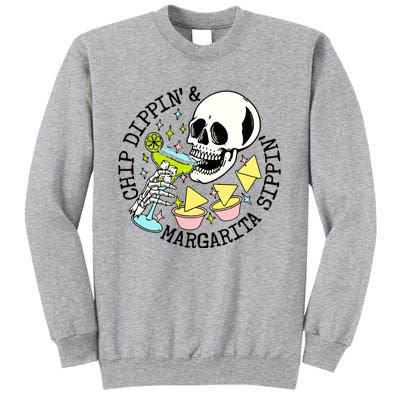 Chip Dippin Margarita Sippin Tall Sweatshirt