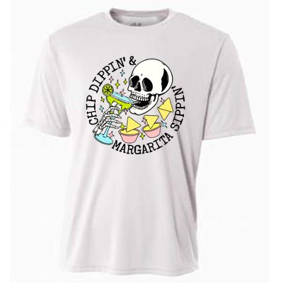 Chip Dippin Margarita Sippin Cooling Performance Crew T-Shirt