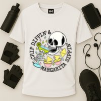 Chip Dippin Margarita Sippin Cooling Performance Crew T-Shirt