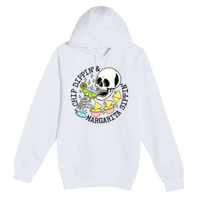 Chip Dippin Margarita Sippin Premium Pullover Hoodie