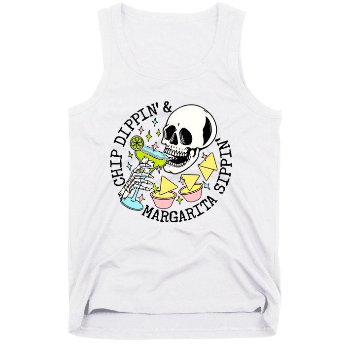 Chip Dippin Margarita Sippin Tank Top