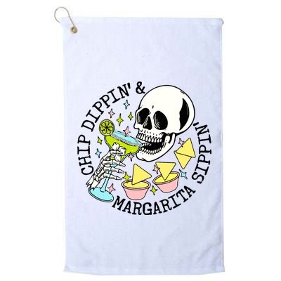 Chip Dippin Margarita Sippin Golf Towel
