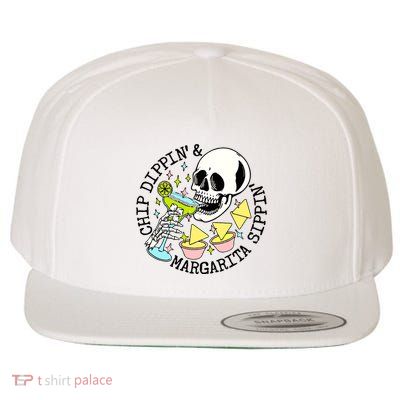 Chip Dippin Margarita Sippin Wool Snapback Cap