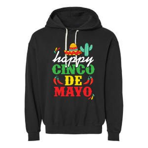 Cinco De Mayo Mexican Fiesta 5 De Mayo Garment-Dyed Fleece Hoodie