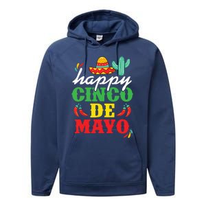 Cinco De Mayo Mexican Fiesta 5 De Mayo Performance Fleece Hoodie