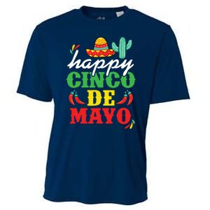 Cinco De Mayo Mexican Fiesta 5 De Mayo Cooling Performance Crew T-Shirt