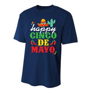 Cinco De Mayo Mexican Fiesta 5 De Mayo Performance Sprint T-Shirt