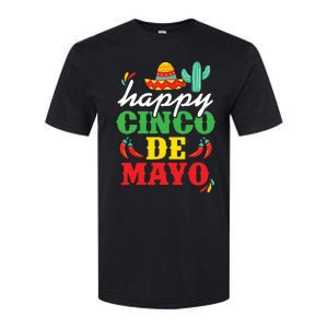 Cinco De Mayo Mexican Fiesta 5 De Mayo Softstyle CVC T-Shirt