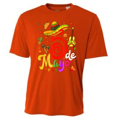 Cinco De Mayo Fiesta Surprise Camisa 5 De Mayo Viva Mexico Cooling Performance Crew T-Shirt