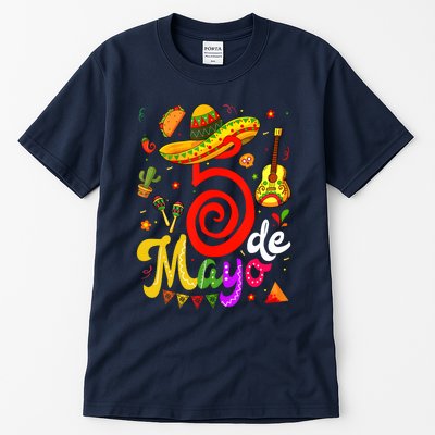 Cinco De Mayo Fiesta Surprise Camisa 5 De Mayo Viva Mexico Tall T-Shirt