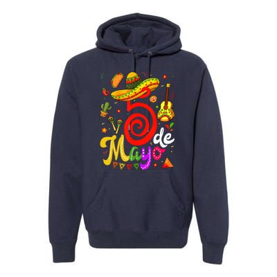 Cinco De Mayo Fiesta Surprise Camisa 5 De Mayo Viva Mexico Premium Hoodie