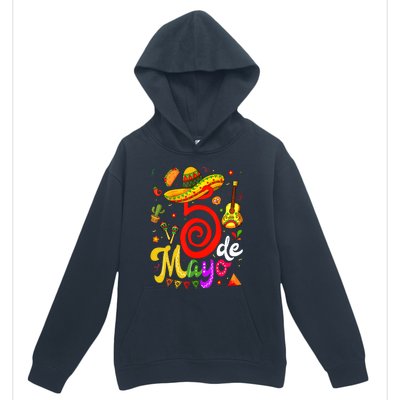 Cinco De Mayo Fiesta Surprise Camisa 5 De Mayo Viva Mexico Urban Pullover Hoodie