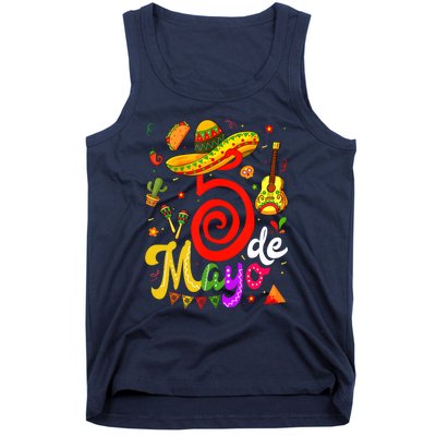 Cinco De Mayo Fiesta Surprise Camisa 5 De Mayo Viva Mexico Tank Top