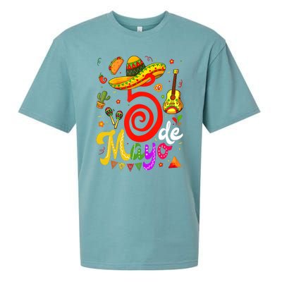 Cinco De Mayo Fiesta Surprise Camisa 5 De Mayo Viva Mexico Sueded Cloud Jersey T-Shirt