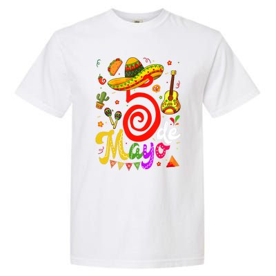 Cinco De Mayo Fiesta Surprise Camisa 5 De Mayo Viva Mexico Garment-Dyed Heavyweight T-Shirt