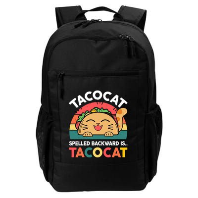Cinco De Mayo Taco Cat Spelled Backwards Tacocat Backpack