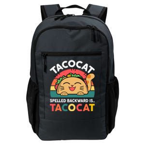 Cinco De Mayo Taco Cat Spelled Backwards Tacocat Daily Commute Backpack