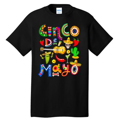 Cinco De Mayo 5 De Mayo Mexican Fiesta Tall T-Shirt