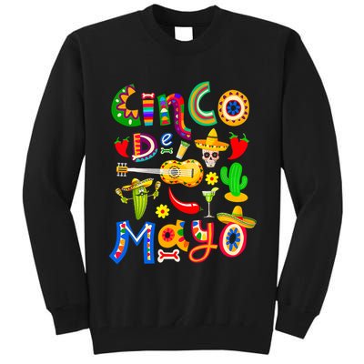 Cinco De Mayo 5 De Mayo Mexican Fiesta Tall Sweatshirt